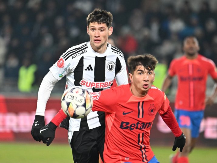 Vladislav Blănuță este printrei cei mai buni jucători de la U Cluj, dar n-a fost titularizat cu FCSB
